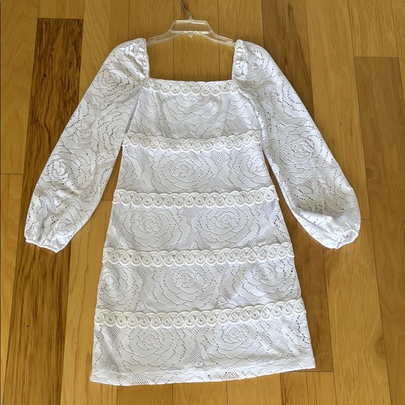 Lilly Pulitzer White Lace Dress - Picture 1 of 7